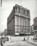 Buffalo New York circa  Hotel Iroquois A nice selection of ghost pedestrians in this time exposure